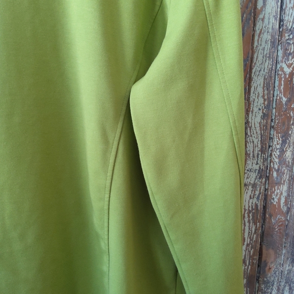 Susan Graver zip front jacket with cascading ruffle L - Picture 7 of 7